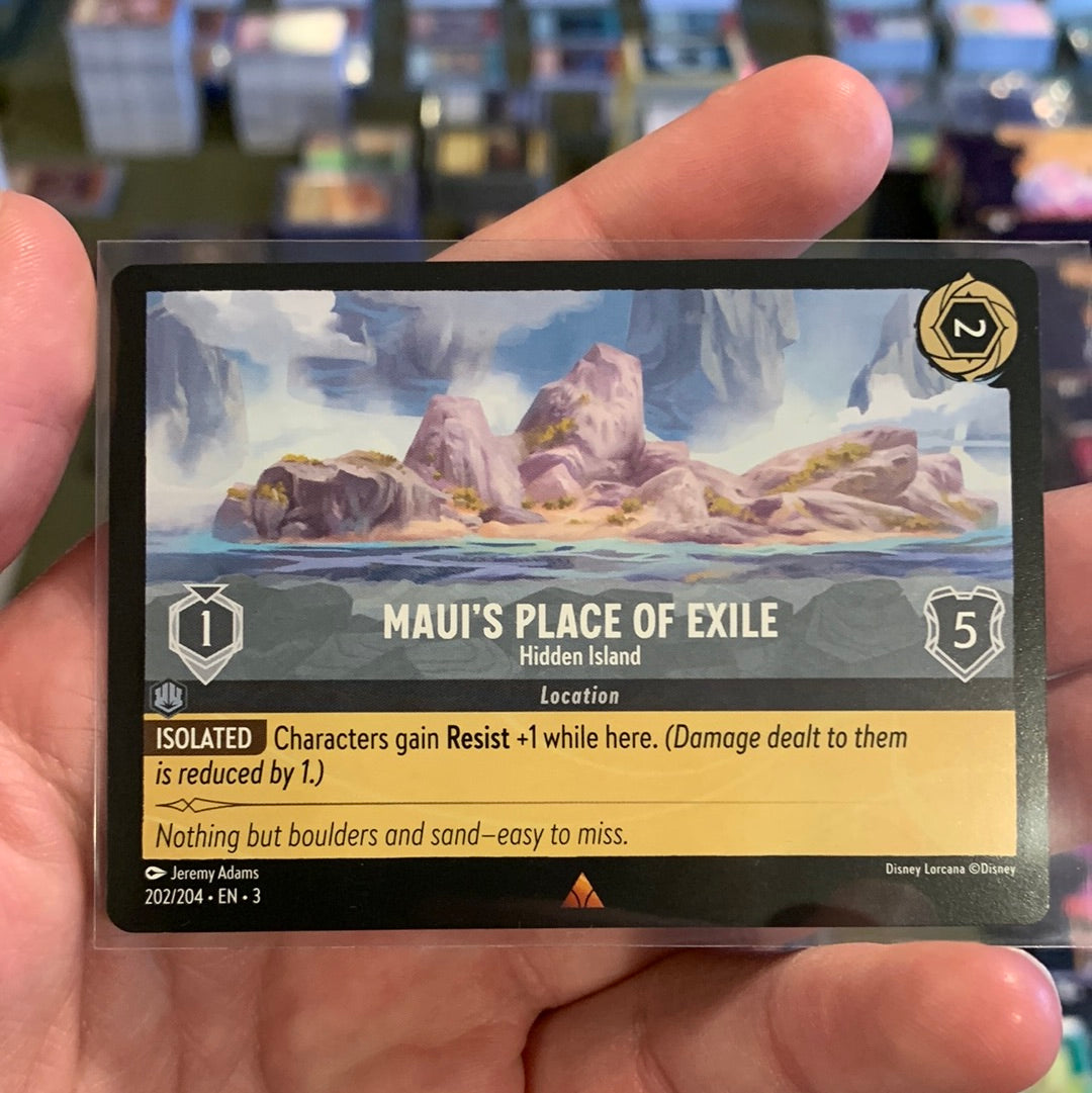 Maui's Place of Exile - Hidden Island - 202/204
