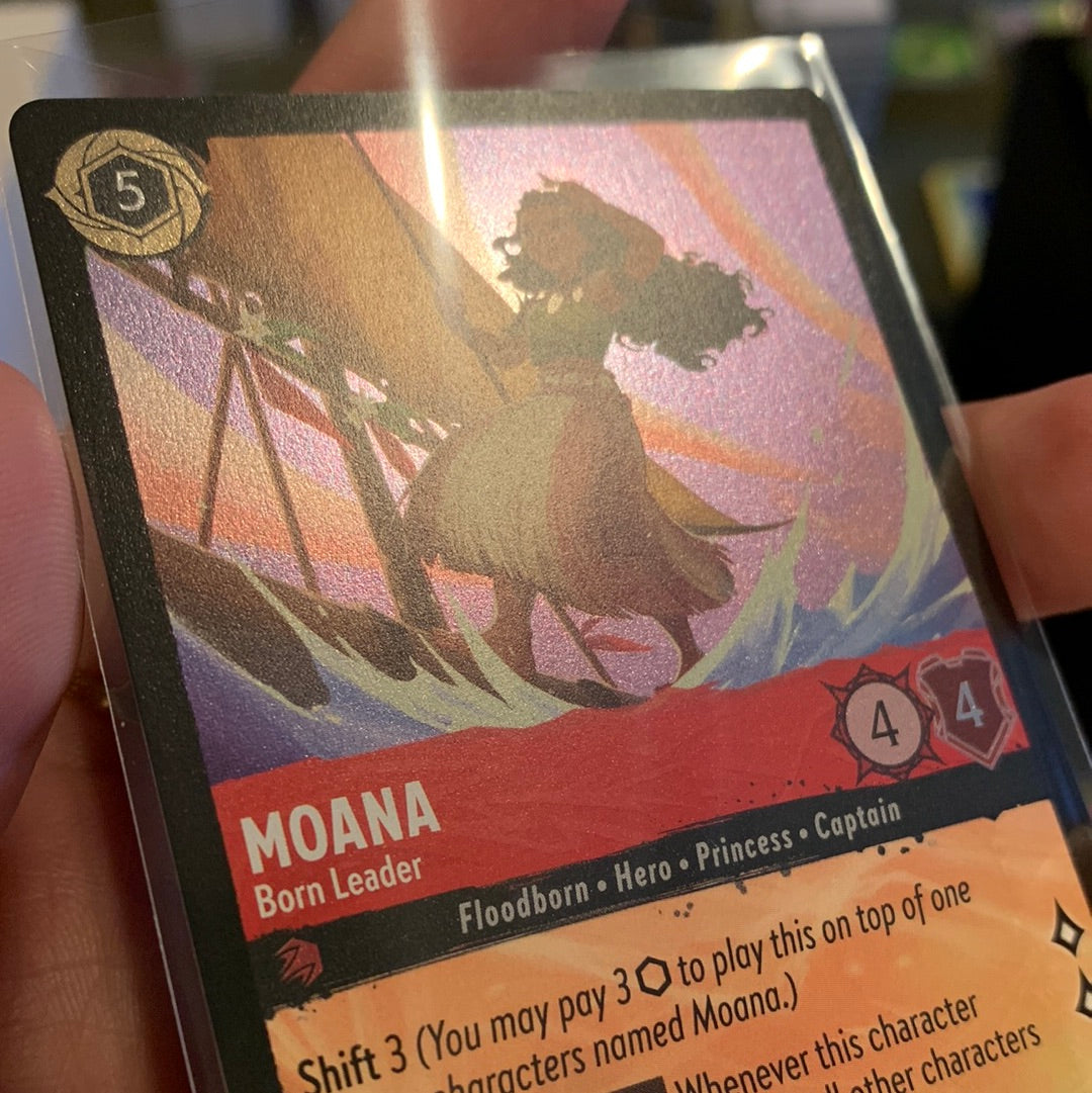 Moana (Foil) - Born Leader - 116/204