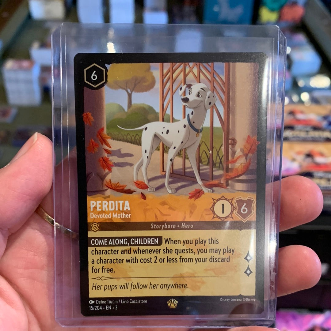 perdita lorcana card Sell - Devoted Mother - Disney Description coming soon... Disney Lorcana TCG - Inklands