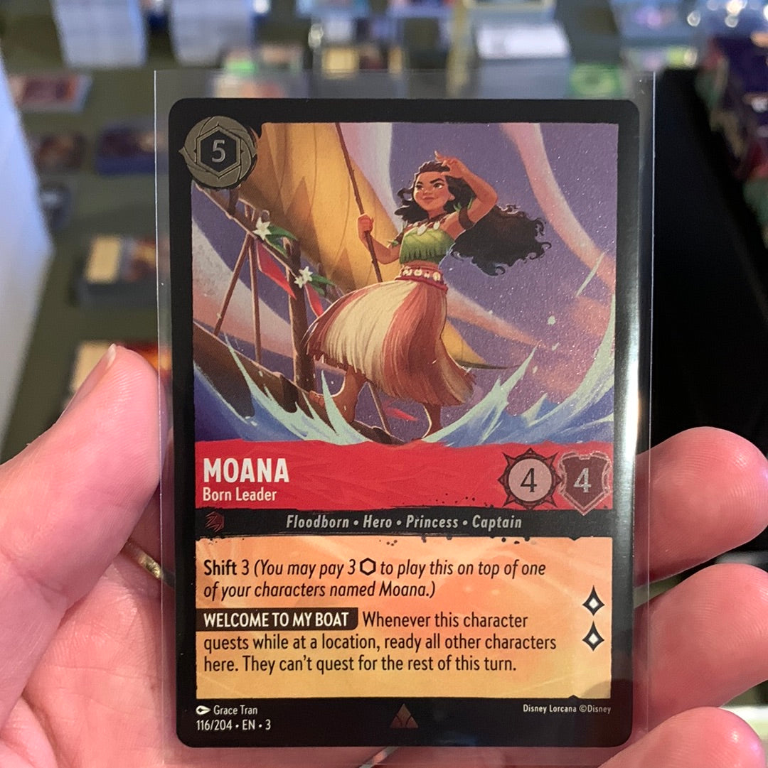 Moana (Foil) - Born Leader - 116/204