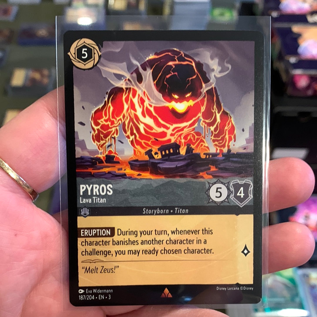 Pyros - Lava Titan - 187/204 TCG Lance Pyros - Lava Titan - 187/204 TCG Lance