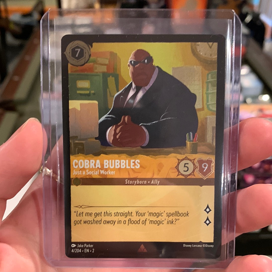 Cobra Bubbles (Foil) - Just a Social Worker - 4/204