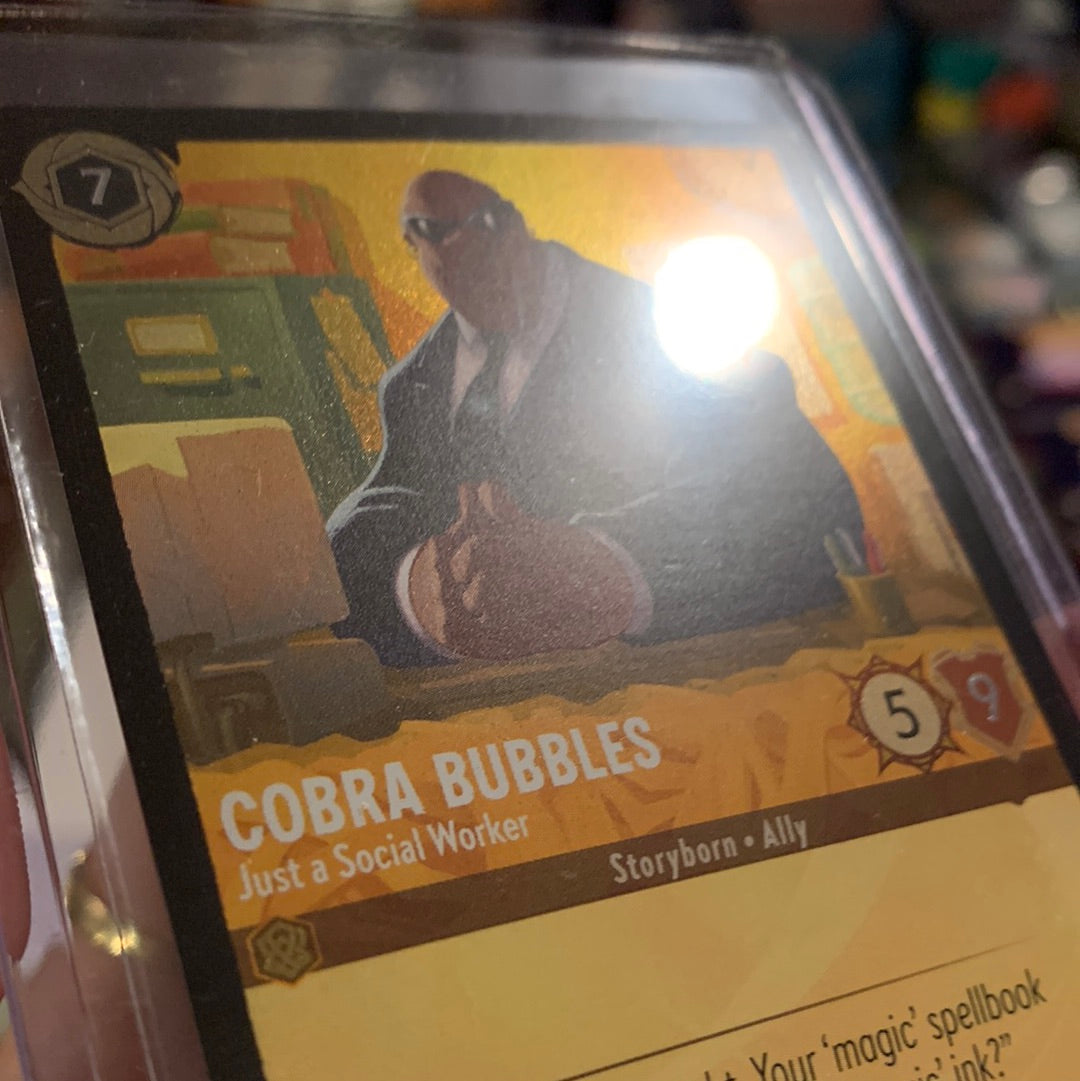 Cobra Bubbles (Foil) - Just a Social Worker - 4/204