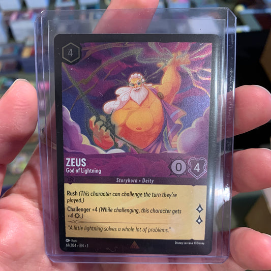 Zeus (Foil) - God of Lightning - 61/204