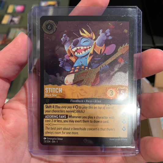 Stitch (Foil) - Rock Star - 23/204